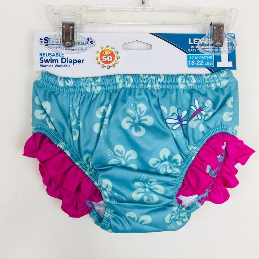 Swim School | @ Reusable Swim Diaper 12 months NWT